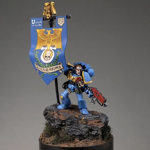 Classic Ultramarine Banner Bearer