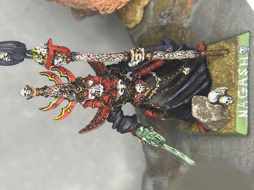 Nagash Supreme Lord of Undeath! Surveys his Kingdo