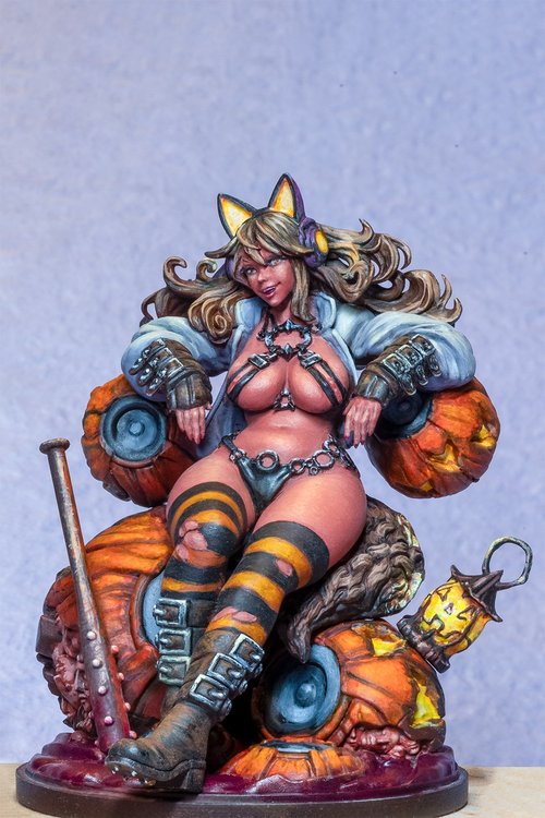KingdomDeath Halloween Ringtail Vixen