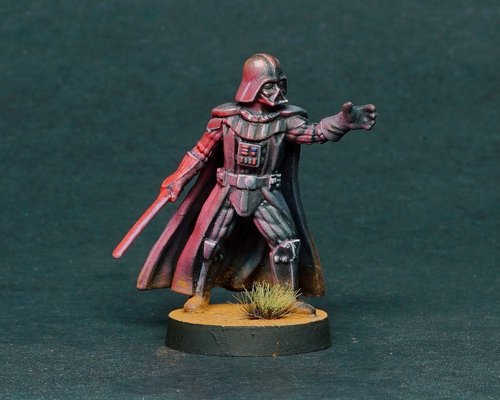 Darth Vader, surrounded by fear and dead men