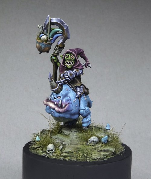 Squig rider shaman