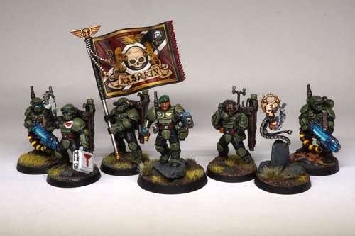 Kasrkin Command Squad