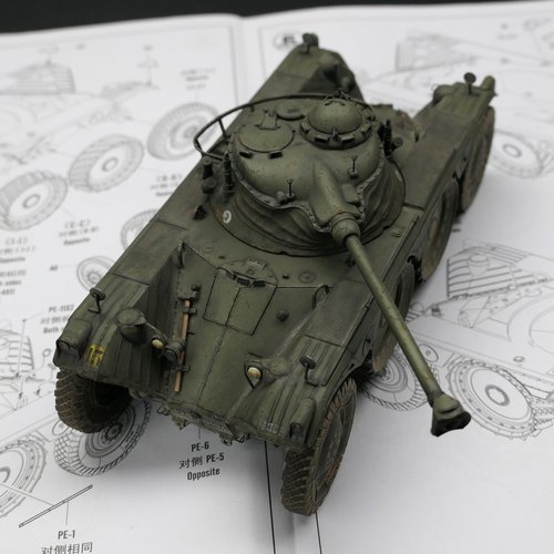 Panhard EBR, Cariagne 1983, 1/35