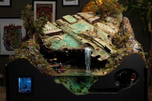 Manta Diorama