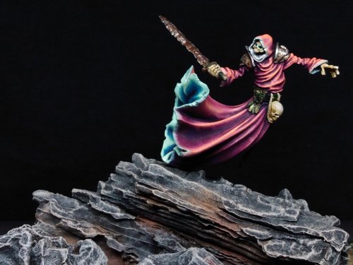 Cwalu cairn wraith. (Mierce Miniatures)