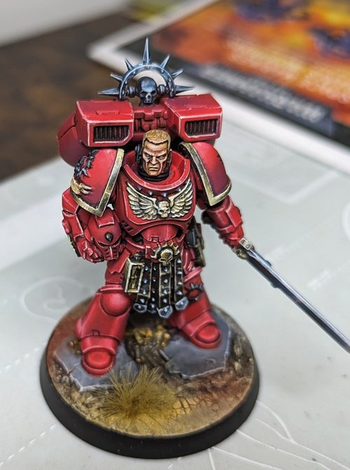 Blood Angels Captain Edol
