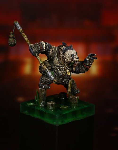 Panda monk