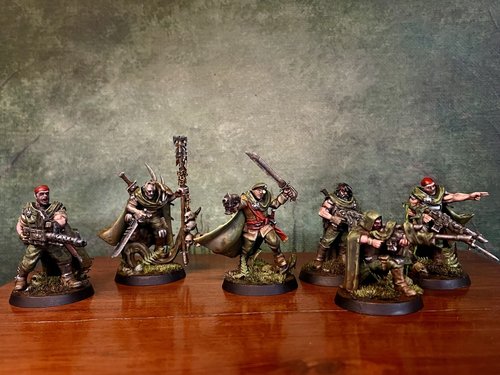 Catachan kill team XVIII ‘Swamp rats’