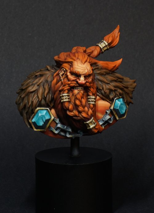 Dwarf Bust - Hera Models