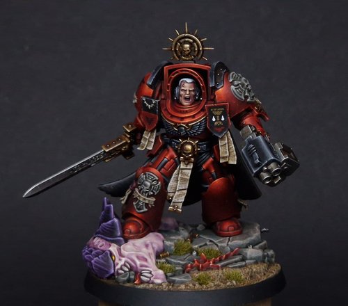 Blood angels terminator captain