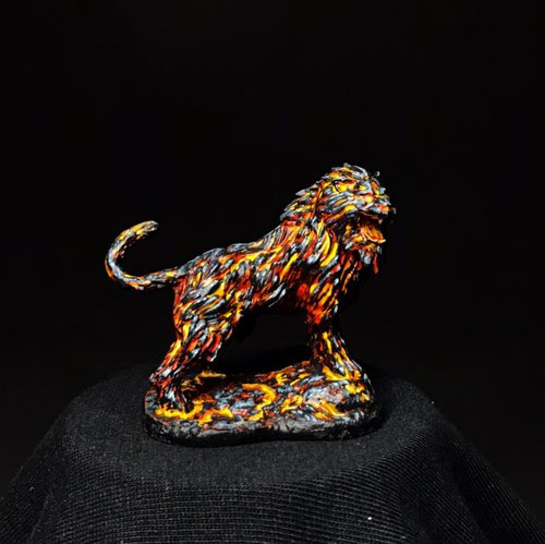 Magma lion