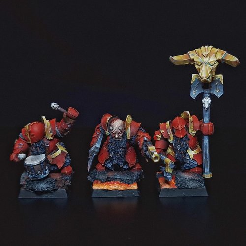 Chaos Dwarfs Infernal Guard Command