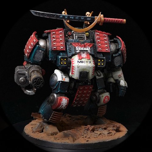 Red Ronin dreadnought "Bonsai"