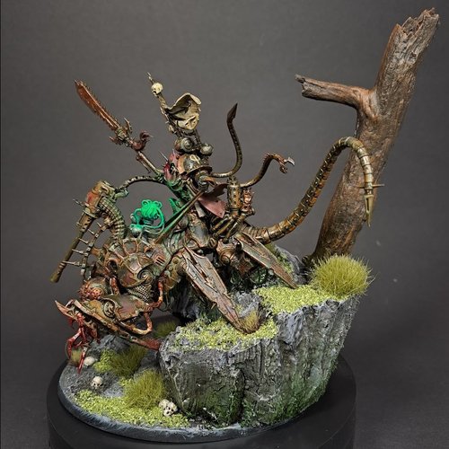 Chaos Lord on Helstalker