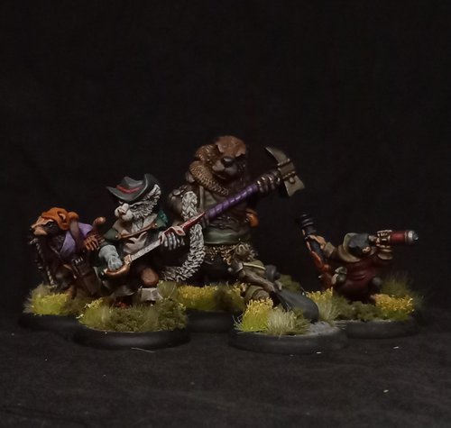 Burrows and Badgers Warband.