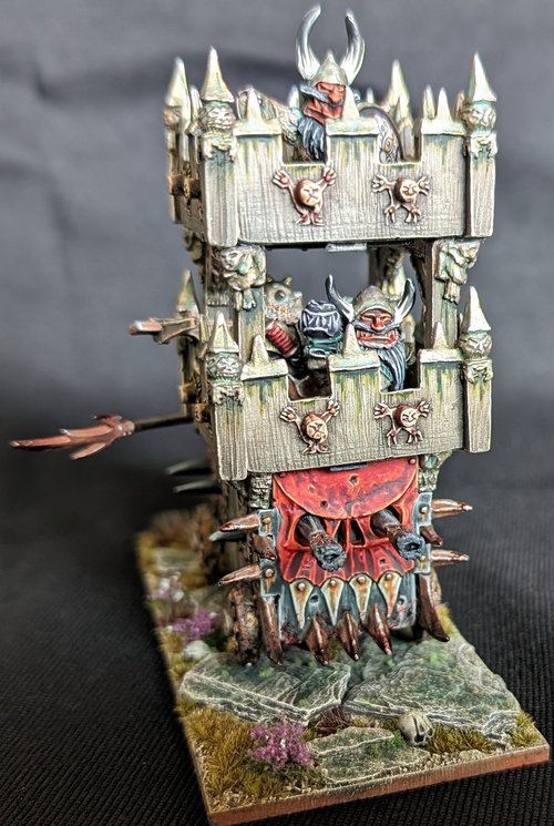 Chaos dwarf siege tower