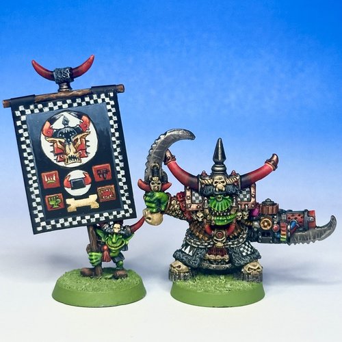 Ghazghkull Mag Uruk Thraka and Makari