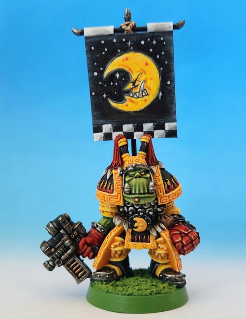 Rogue Trader Bad Moon Ork Boss
