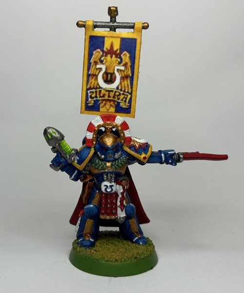 Captain Fancy Pants of the ultramarines