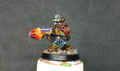 Squat With Plasma Gun