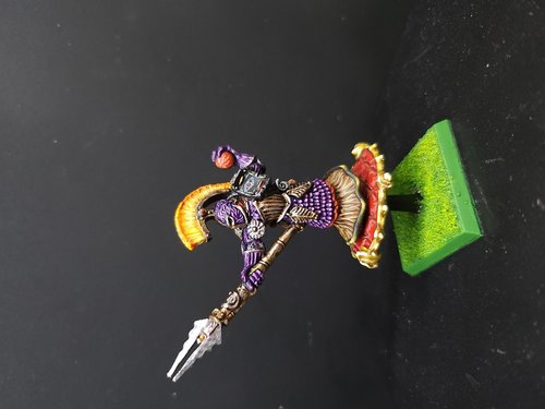Tzeentch sorcerer on disc