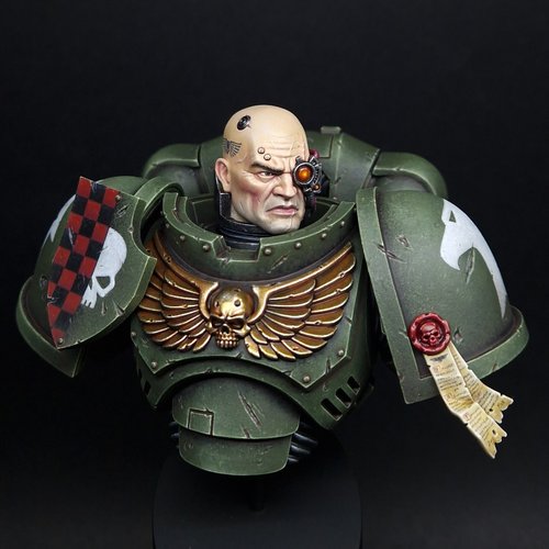 Raptor Space Marine bust