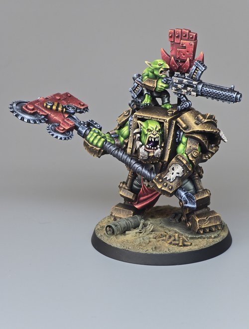 Warboss in Mega Armour