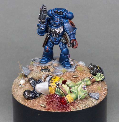 Crimson Fist VS Ork