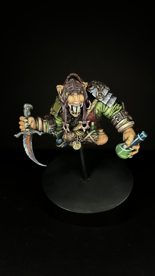 Skaven Assassin Bust