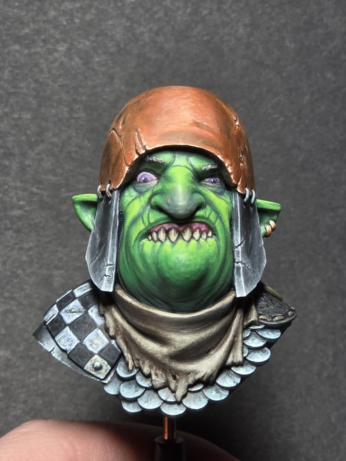 Academic Orc Bust