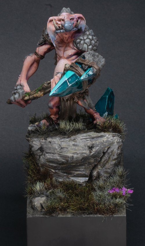 Troggoth on a hill