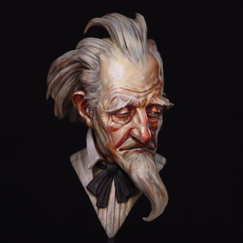 Kanvas Old Man
