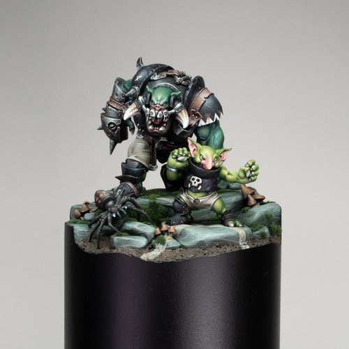 Black Orc and Goblin