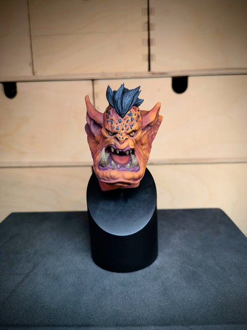 Orc bust