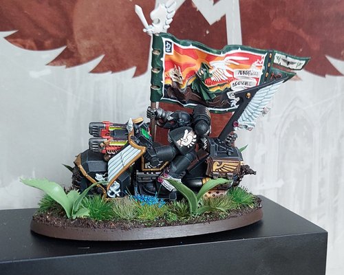 Ravenwing Ancient on Bike