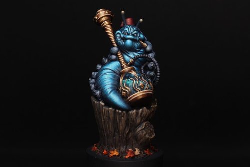 Smoking catipillar