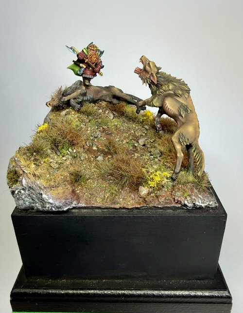Gimli vs the Wargs