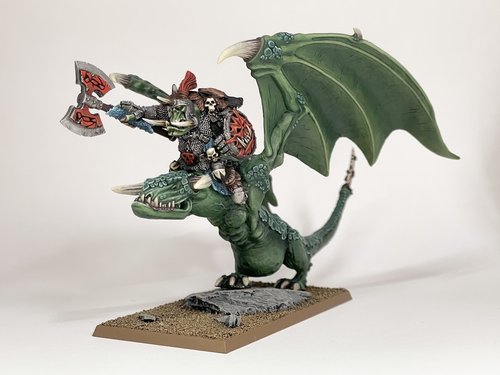 Orc Warboss on Wyvern