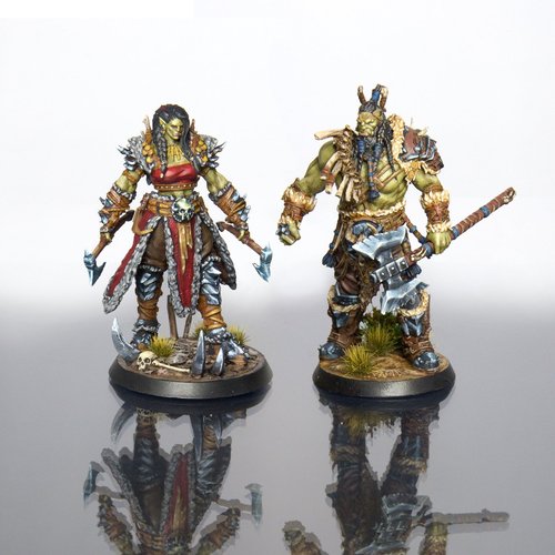 Ork king & queen
