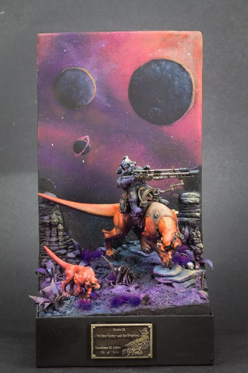 EdSkomo Dinadoo in space