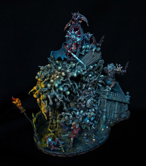 The awakening of evil