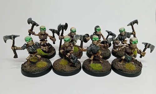 Dwarven Skeletons from Bonefields