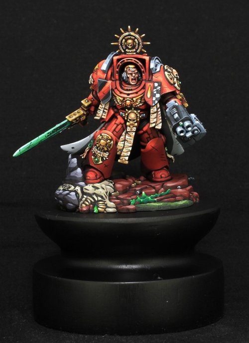 Blood Angel Captain - Comic Style