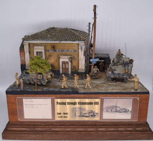 Passing through Villasmundo (SR) - Sicily 1943