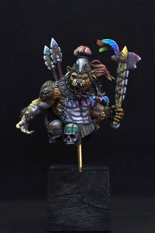 Maya Leopard Man