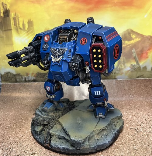 Crimson Fists Ballistus Dreadnought