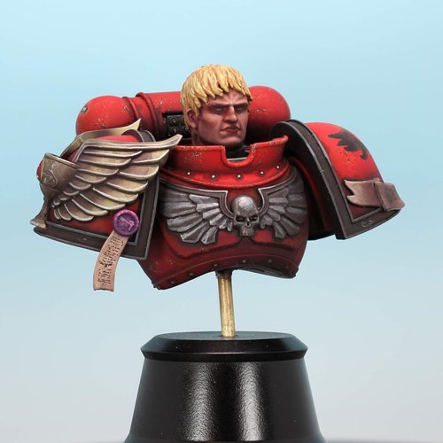 Space Blood Angel Bust