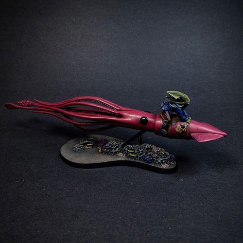 Squid-Gnome Rocketeer