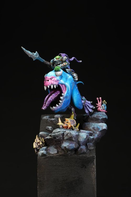 Loonboss in a cave Squig