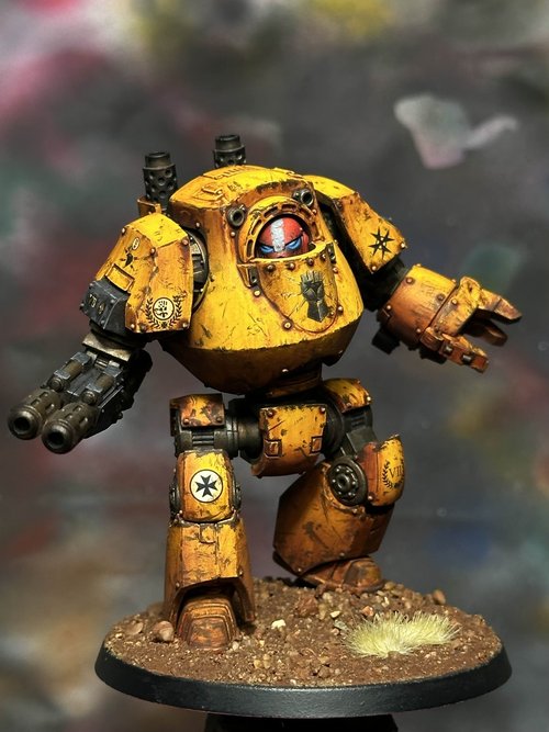 Imperial Fists Contemptor Dreadnought